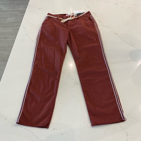 NWT Sundry Women's Le Soleil Pant in Teakwood Size 26 - Picture 2 of 11